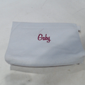 BLOOPER BAG: Monogrammed Terry Toiletry Bag
