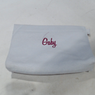 BLOOPER BAG: Monogrammed Terry Toiletry Bag