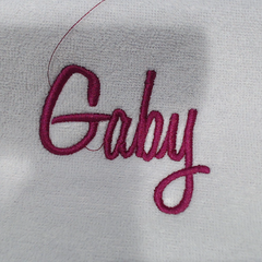 BLOOPER BAG: Monogrammed Terry Toiletry Bag