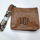 BLOOPER BAG: Monogrammed Saddlebag
