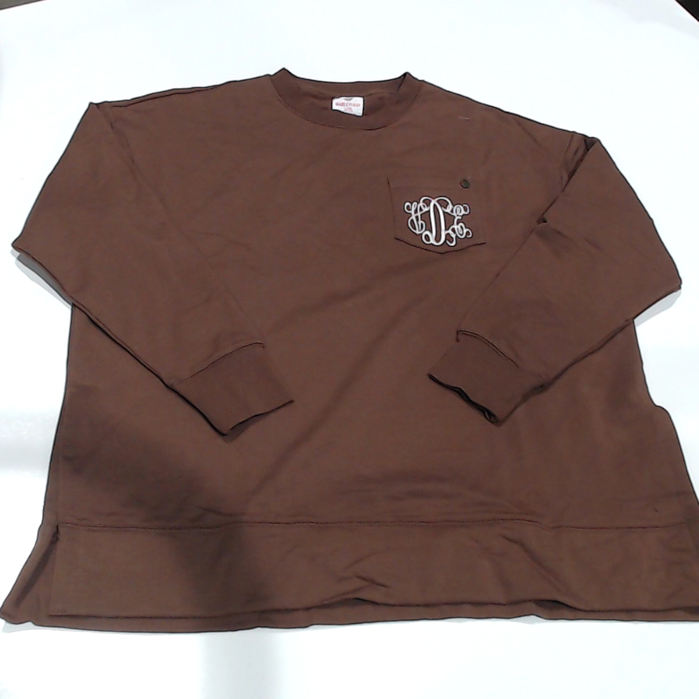 BLOOPER CLOTHING: Monogrammed Crewneck Sweatshirt