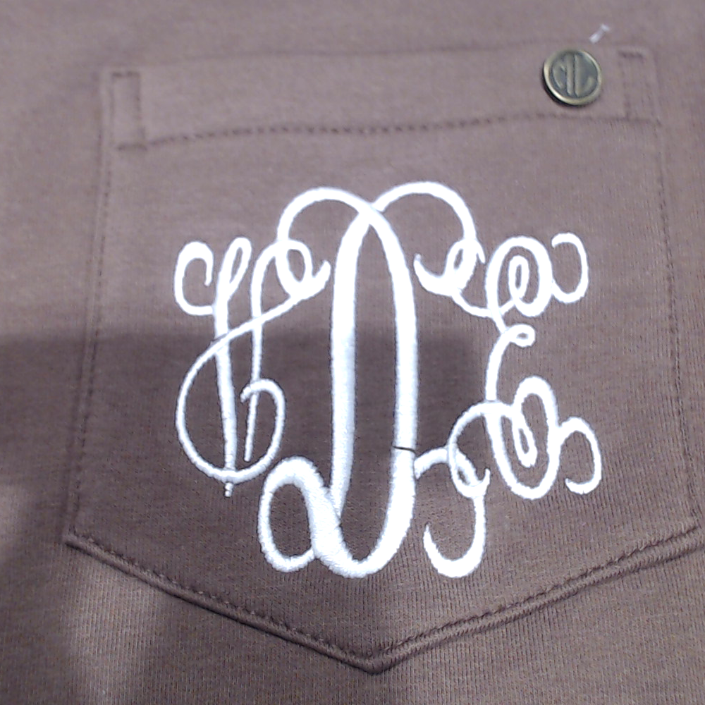 BLOOPER CLOTHING: Monogrammed Crewneck Sweatshirt