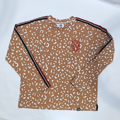 BLOOPER KIDS: Monogrammed Kids Striped Sleeve Shirt