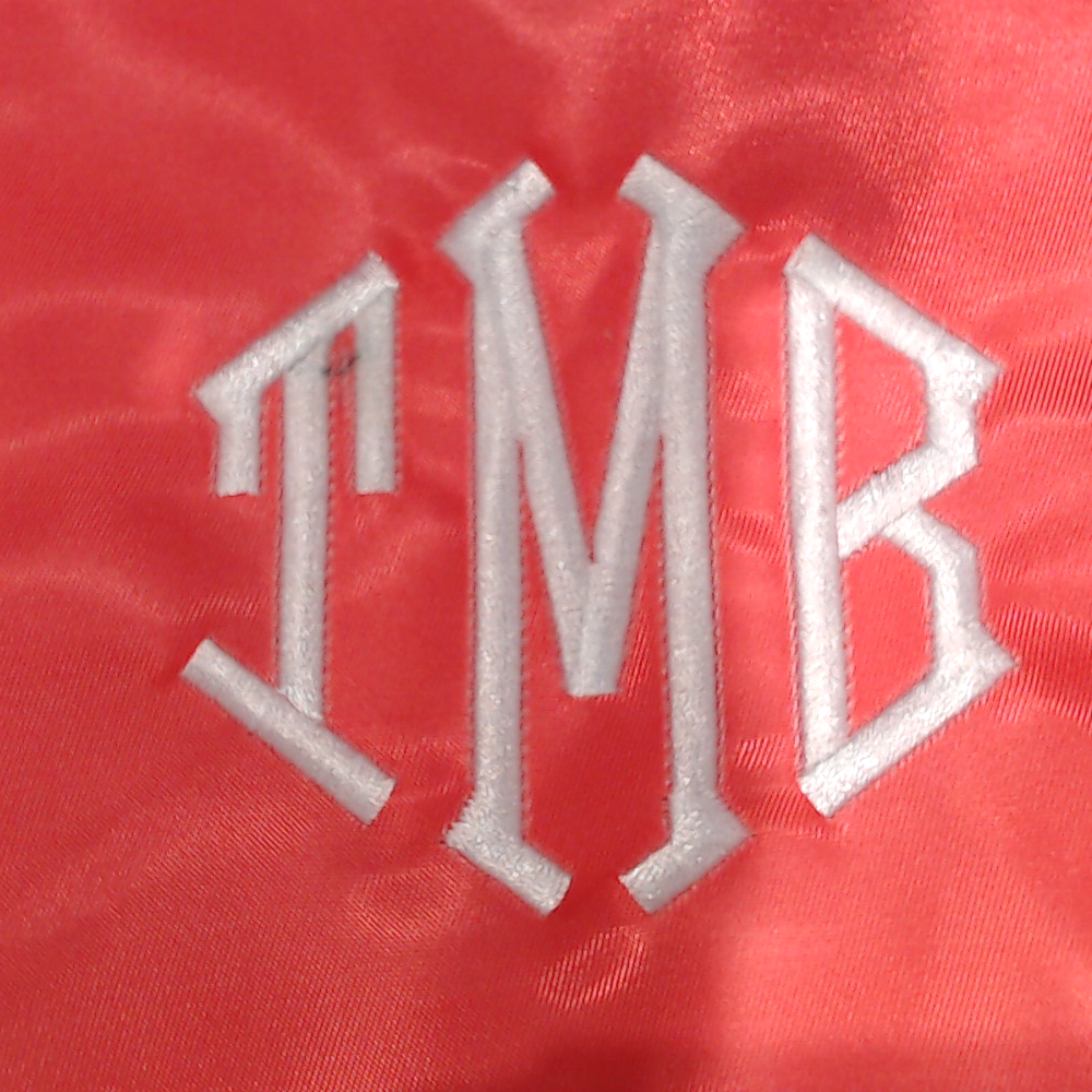 BLOOPER BAG: Monogrammed Packable Weekend Duffel Bag
