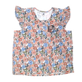 BLOOPER CLOTHING: Monogrammed Ruffle Top