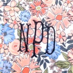 BLOOPER CLOTHING: Monogrammed Ruffle Top