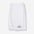 Kappa Kappa Gamma Towel Wrap | White
