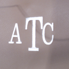 BLOOPER BAG: Monogrammed Shoulder Tote