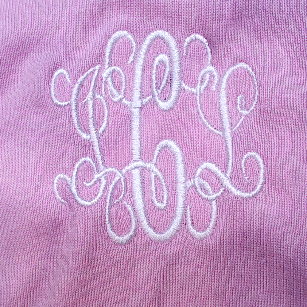 BLOOPER KIDS: Monogrammed Baby Layette Gown