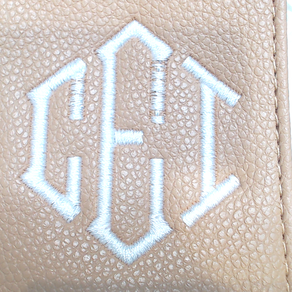 BLOOPER BAG: Monogrammed Clear Stadium Crossbody Bag