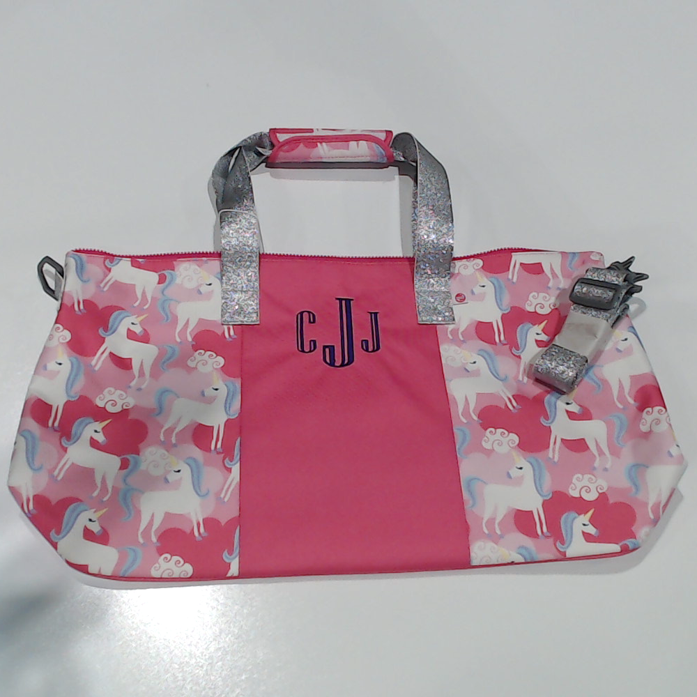 BLOOPER KIDS: Monogrammed Kids Weekend Bag