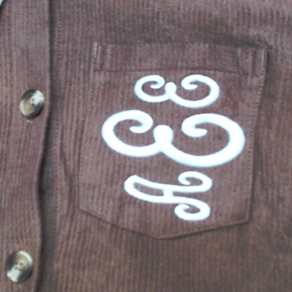 BLOOPER CLOTHING: Monogrammed Hooded Sherpa Shacket