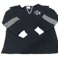 BLOOPER CLOTHING: Monogrammed Colorblock Sweatshirt