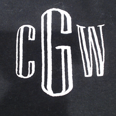 BLOOPER CLOTHING: Monogrammed Colorblock Sweatshirt