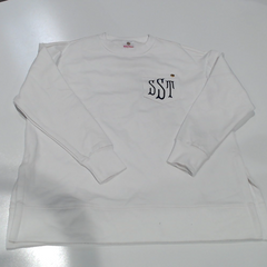 BLOOPER CLOTHING: Monogrammed Crewneck Sweatshirt