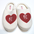 BLOOPER SHOES: Monogrammed Slippers