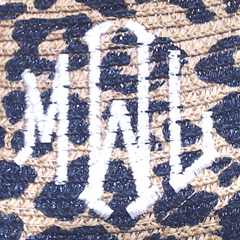 BLOOPER ACCESSORY: Monogrammed Packable Straw Visor