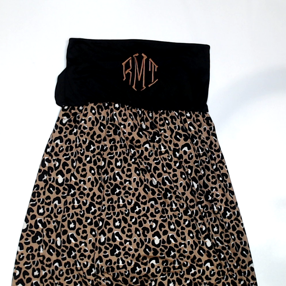 BLOOPER SWIM: Monogrammed Beach Cover Up