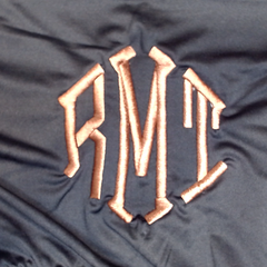 BLOOPER SWIM: Monogrammed Beach Cover Up