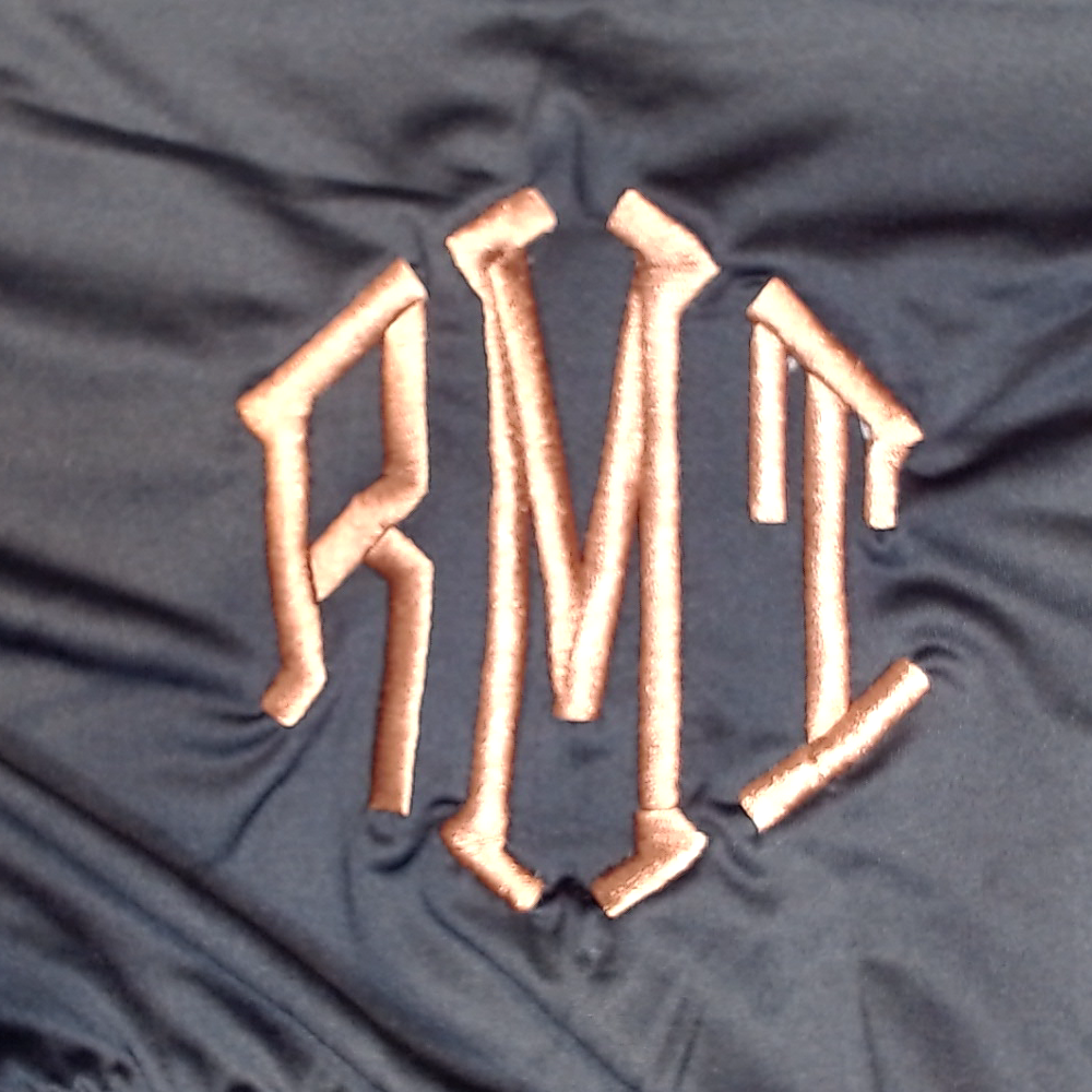 BLOOPER SWIM: Monogrammed Beach Cover Up