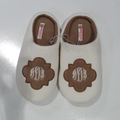 BLOOPER SHOES: Monogrammed Slippers