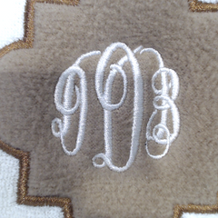 BLOOPER SHOES: Monogrammed Slippers