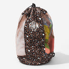 Monogrammed Beach Backpack Bag | Cheetah