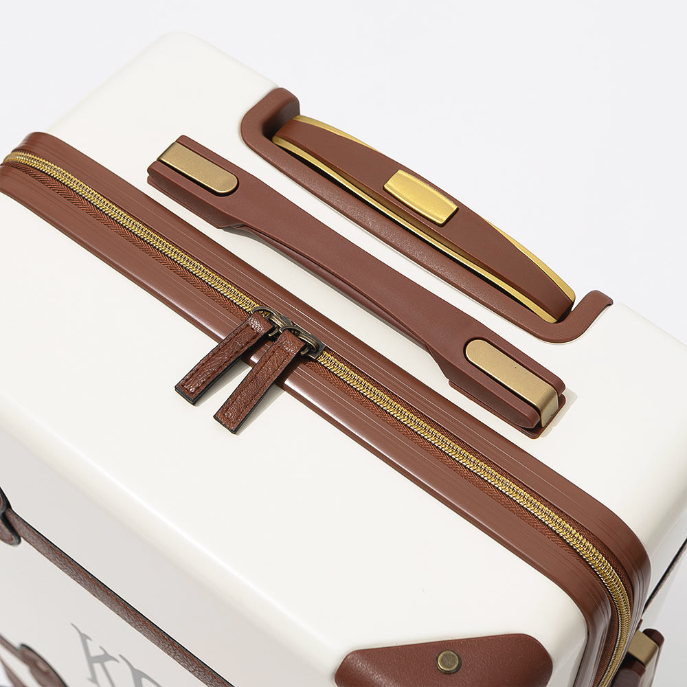 vintage suitcase detail shot FA26