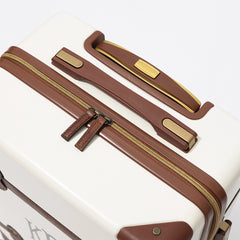 vintage suitcase detail shot FA26