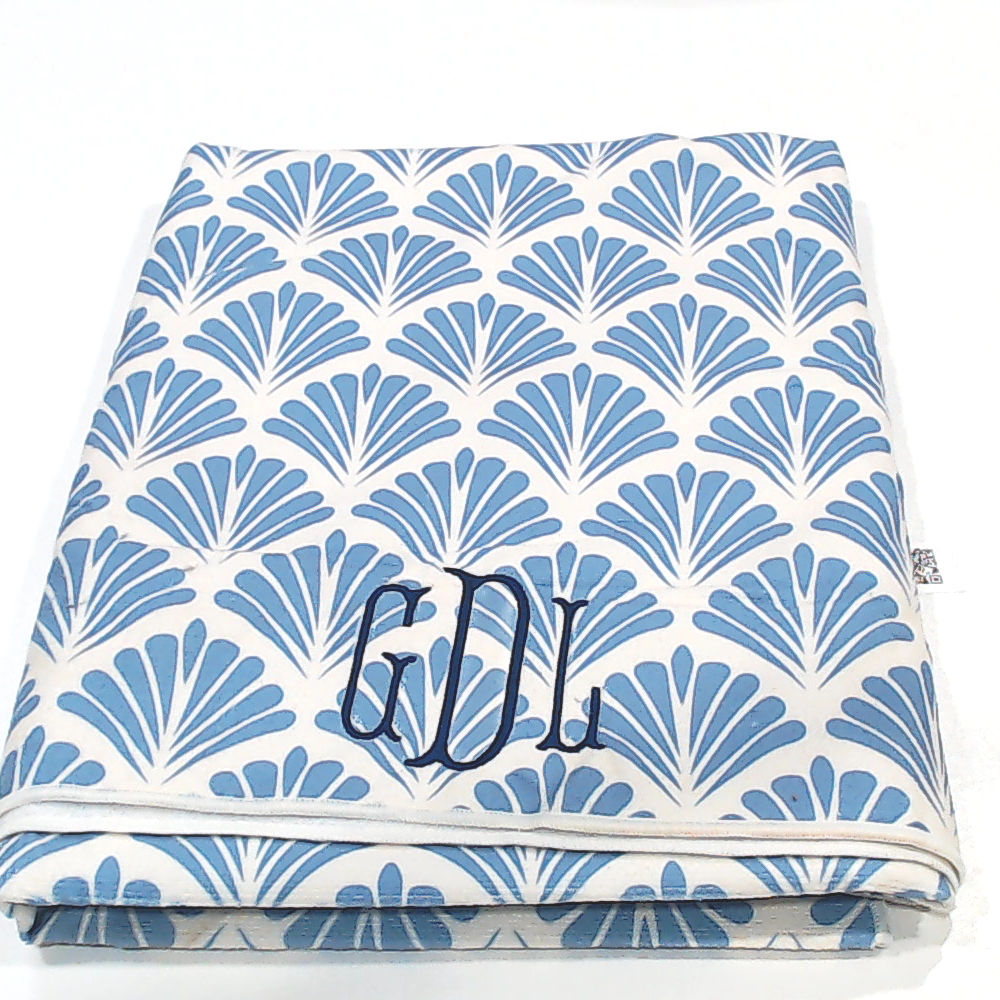 BLOOPER SWIM: Monogrammed Beach Towel