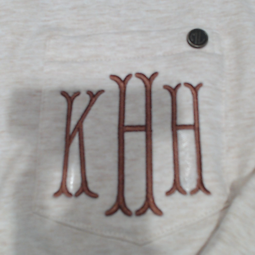 BLOOPER CLOTHING: Monogrammed Crewneck Sweatshirt