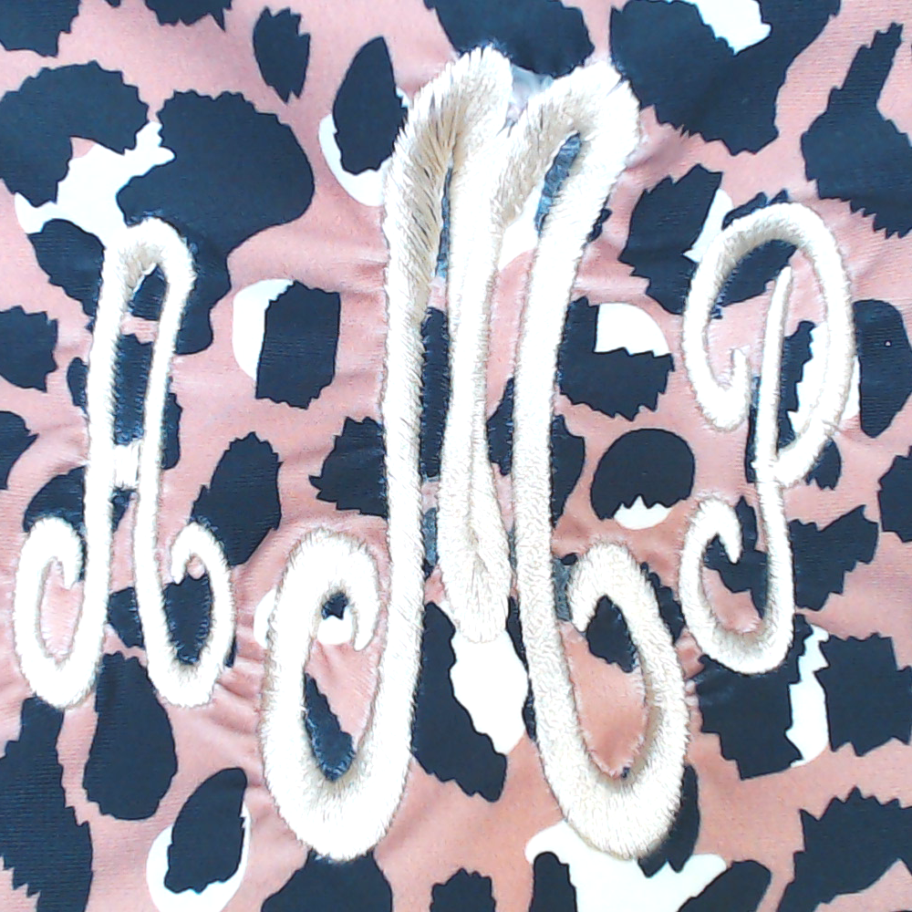 BLOOPER KIDS: Monogrammed Kids Ruffle Tankini