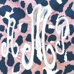 BLOOPER KIDS: Monogrammed Kids Ruffle Tankini