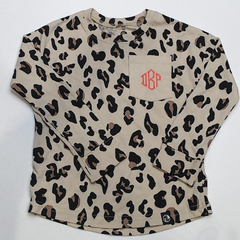 BLOOPER KIDS: Monogrammed Kids Long Sleeve Shirt