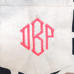 BLOOPER KIDS: Monogrammed Kids Long Sleeve Shirt