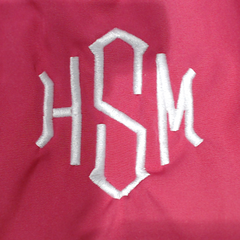 BLOOPER CLOTHING: Monogrammed Ric Rac Dress