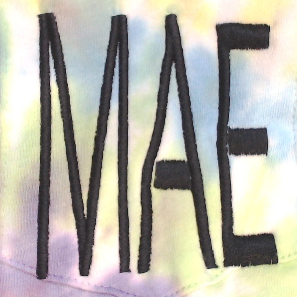 BLOOPER CLOTHING: Monogrammed Tie Dye Tank Top
