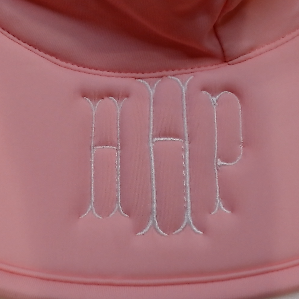 BLOOPER KIDS: Monogrammed Baby Sun Hat