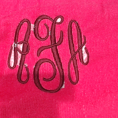 BLOOPER SWIM: Monogrammed Beach Towel