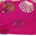 BLOOPER SWIM: Monogrammed Beach Towel