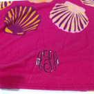 BLOOPER SWIM: Monogrammed Beach Towel