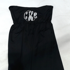 BLOOPER SWIM: Monogrammed Beach Cover Up