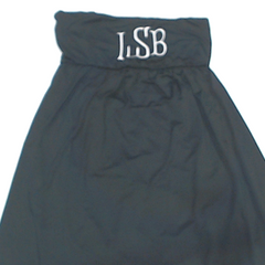 BLOOPER SWIM: Monogrammed Beach Cover Up