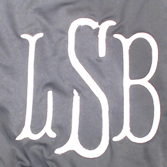 BLOOPER SWIM: Monogrammed Beach Cover Up