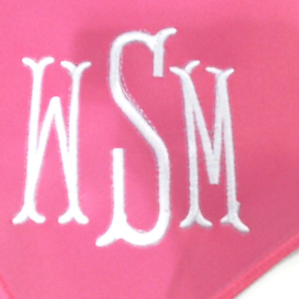 BLOOPER ACCESSORY: Monogrammed Mahjong Mat