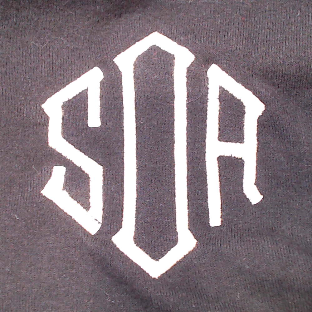 BLOOPER CLOTHING: Monogrammed Popover