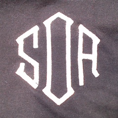 BLOOPER CLOTHING: Monogrammed Popover