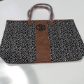 BLOOPER BAG: Monogrammed Dottie Weekender