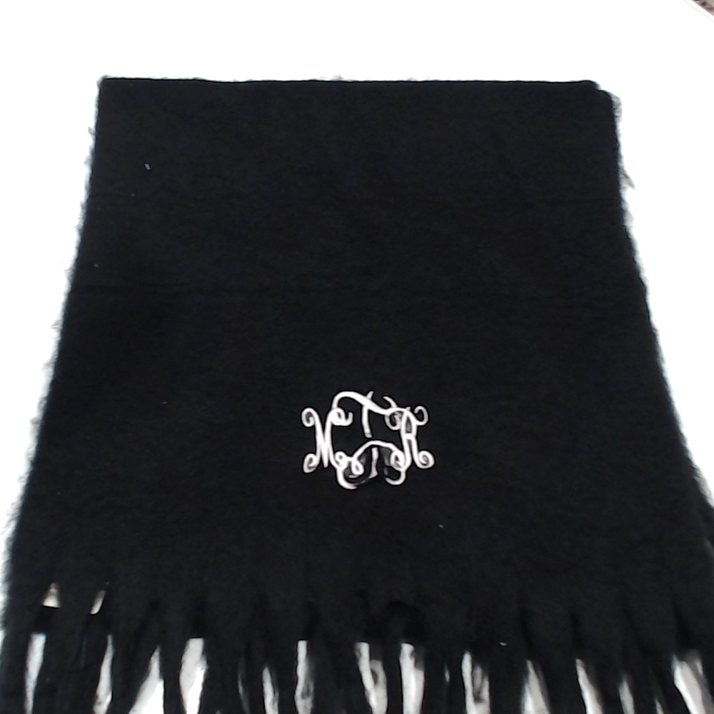 BLOOPER ACCESSORY: Monogrammed Oversized Scarf