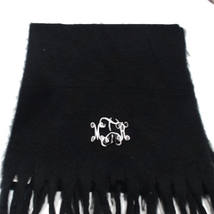 BLOOPER ACCESSORY: Monogrammed Oversized Scarf